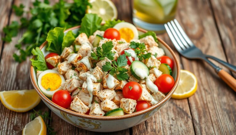 Chicken Salad Recipe with Eggs