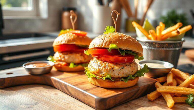 Salmon Burgers with Canned Salmon