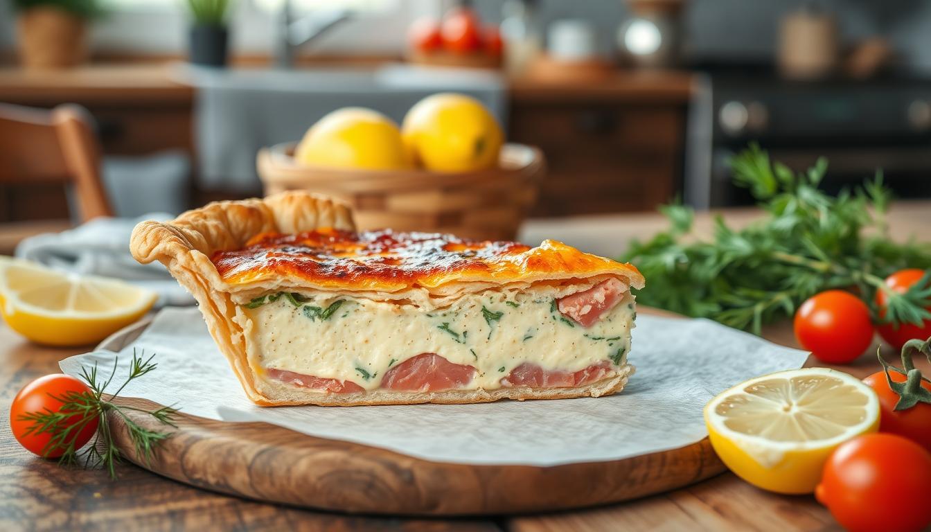 Salmon Quiche Recipe