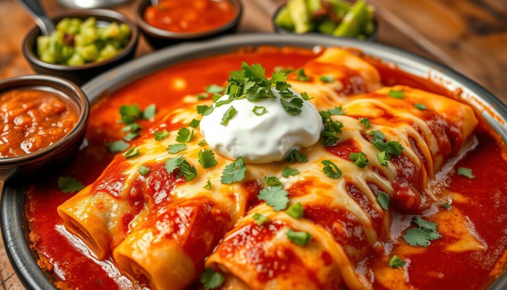 authentic chicken enchiladas