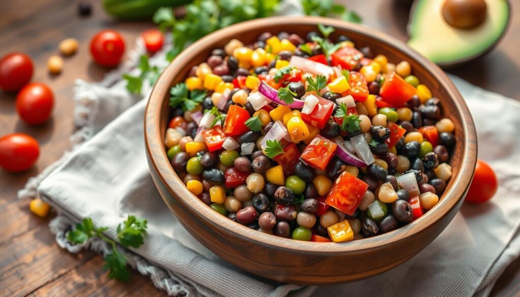 dense bean salad recipe