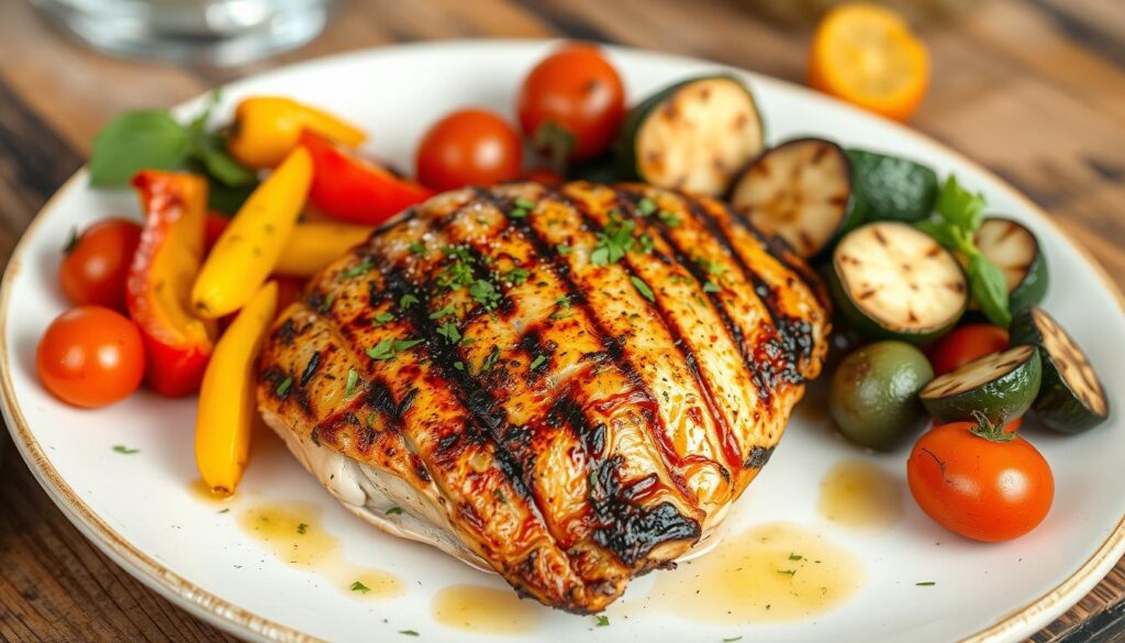 healthy grilled chicken