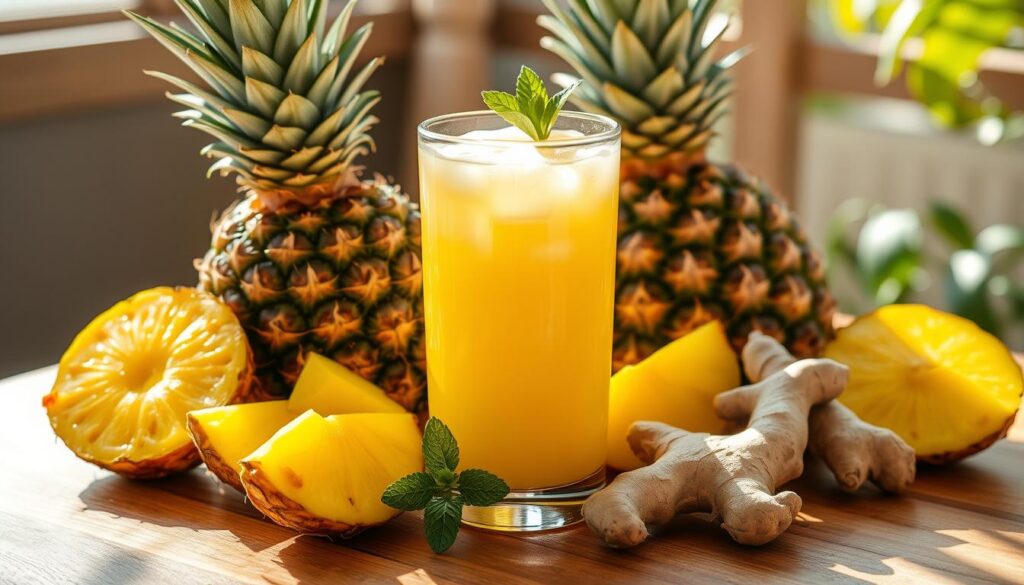 pineapple and ginger juice recipe