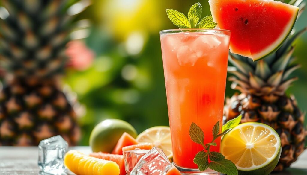 refreshing watermelon drink