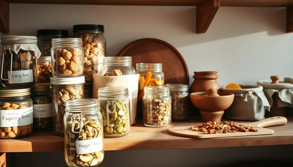 homemade paleo snacks storage